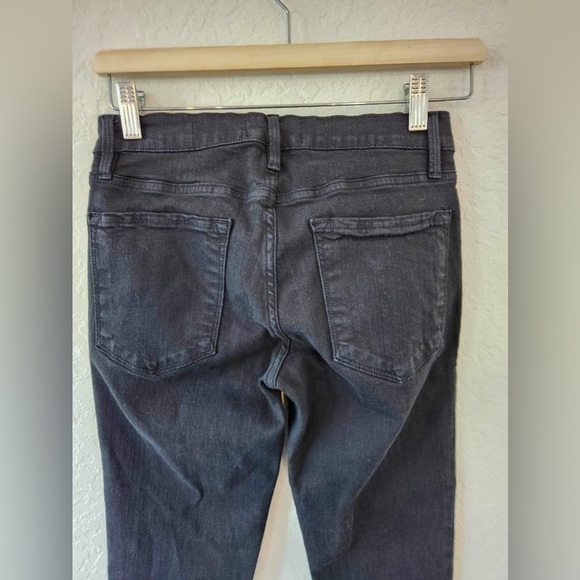 Frame Black Le Skinny De Jeanne Jeans Size 26 - Picture 8 of 9
